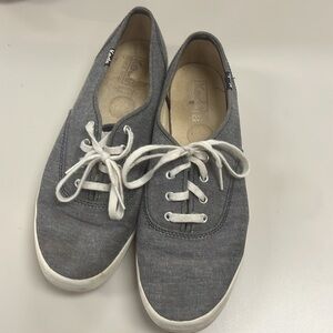 Keds Vibrant Canvas Collection - Gray, Blue